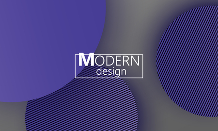 Geometric background. Material design. Minimal abstract cover. Creative colorful wallpaper. Trendy gradient poster. Vector illustration.のイラスト素材
