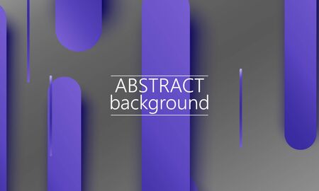 Geometric background. Material design. Minimal abstract cover. Creative colorful wallpaper. Trendy gradient poster. Vector illustration.のイラスト素材