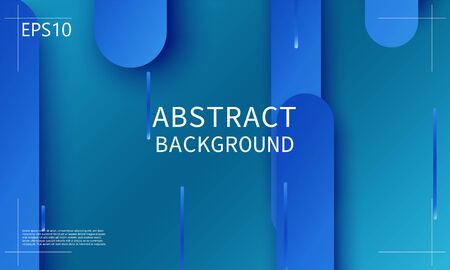 Website landing page. Geometric background. Minimal abstract cover design. Creative colorful wallpaper. Trendy gradient poster. Vector illustration.のイラスト素材