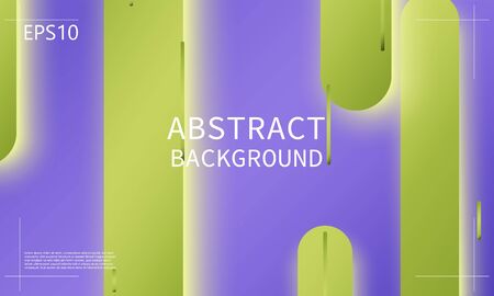 Geometric background. Material design. Minimal abstract cover. Creative colorful wallpaper. Trendy gradient poster. Vector illustration.のイラスト素材
