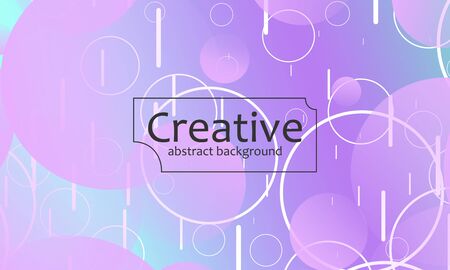 Abstract design vector. Geometric background. Dynamic shapes composition. Conference invitation design template. Vector illustration.のイラスト素材