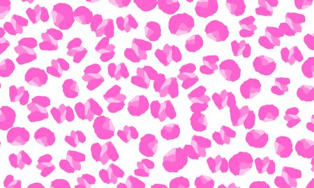 Leopard print design. Animal skin pattern. Vector illustration.のイラスト素材