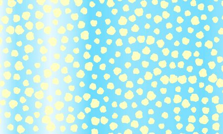 Leopard print design. Panther skin. Retro fabric pattern. Spotted fur texture. Animal print leopard. Vector illustration.のイラスト素材