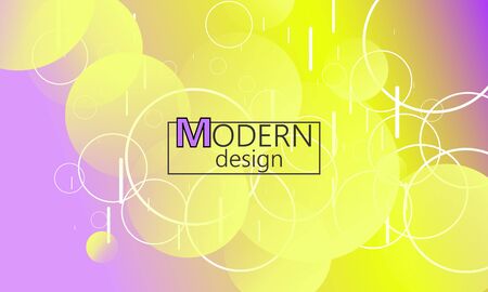 Design backgrounds element. Creative colorful wallpaper. Trendy gradient poster. Minimal abstract cover design. Vector illustration.のイラスト素材