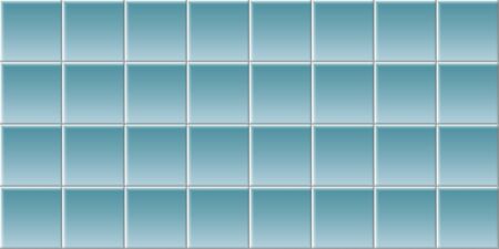 Tile background. Abstract block pattern. Brick texture. Square tiles. Flat blue background.のイラスト素材