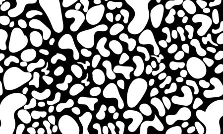 Leopard print. Animal skin pattern. Leopard texture. Panther skin background. Vector.のイラスト素材