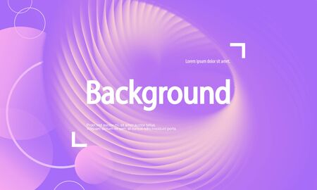 Design Backgrounds Element. Fluid Flow. Liquid Color. Fluid Background. Creative Colorful Wallpaper. Trendy Gradient Poster. Abstract Fluid Pattern. Minimal Abstract Cover Design. Vector Illustration.のイラスト素材