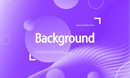Purple Background. Fluid Flow. Landing Page. 3d Fluid Poster. Abstract Flow. Trendy Poster. 3d fluid vector. Colorful Futuristic Poster. Geometric Background. 3d Fluid Banner.のイラスト素材