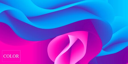 Fluid Flow. Liquid Color. Fluid Background. Colorful Futuristic Poster. Abstract Flow. Vibrant Color. Trendy Poster. Colorful Gradient. Ink In Water. 3d Wave. Fluid Colors. Liquid Shape. Flow Wave.のイラスト素材