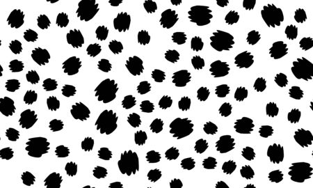 Leopard print. Animal skin pattern. Leopard texture. Panther skin background. Vector.のイラスト素材