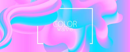 3d Poster. Liquid Color. Fluid Background. Pink Design. Abstract Flow. Vibrant Color. Pink Poster. Colorful Gradient. Ink Liquid. 3d Wave. Fluid Colors. Vibrant Design. Flow Wave.のイラスト素材