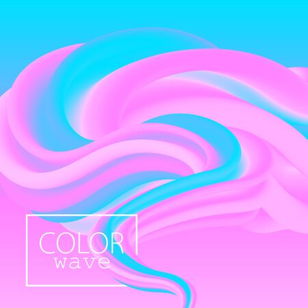 Pink Poster. Liquid Color. Fluid Background. Pink Design. Abstract Flow. Vibrant Color. 3d Poster. Colorful Gradient. Ink Liquid. 3d Wave. Fluid Colors. Vibrant Design. Flow Wave.のイラスト素材