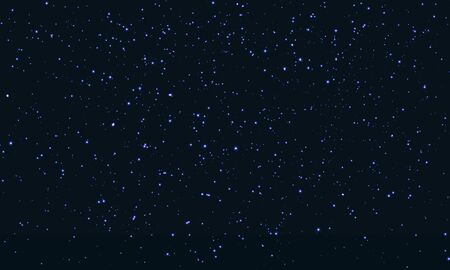 Star Sky. Space Stars Background. Glitter Particles. Vector Illustration. Night Sky With Blue Stars. Space Galaxy.のイラスト素材