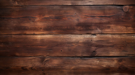 Dark Wooden Texture. Vintage Wood Background.の素材