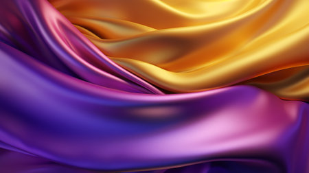 Colored modern canvas with swirls light violet and orange colors. Fluid background.の素材
