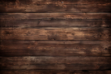 Dark Wooden Texture. Vintage Wood Background.の素材
