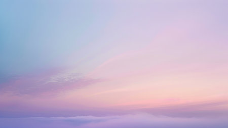 Breathtaking view of the sky during sunset with clouds and vibrant shades of pink and purpleの素材