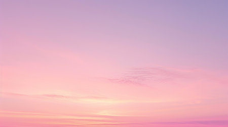 Breathtaking view of the sky during sunset with clouds and vibrant shades of pink and purple