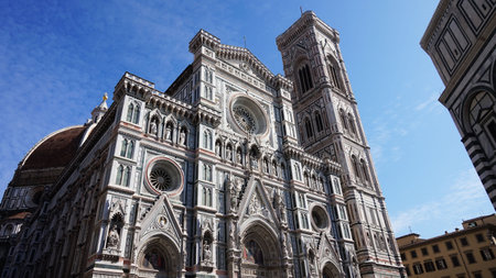 Florence, Italy March 16, 2017: Basilica di Santa Maria del Fiore, Florence, Italyのeditorial素材