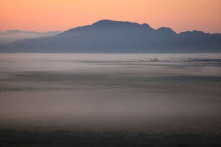 Sayan mountains and Tuinskaya steppeのeditorial素材