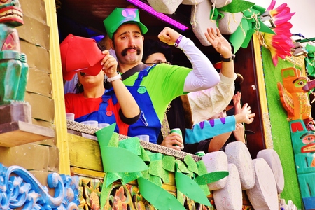 Carnival of Las Palmas de Gran Canaria. February 2018
