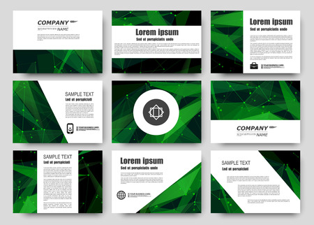 Abstract composition, business card set, correspondence letter collection, brochure title sheet, certificate, diploma, patent, charter, figure frame surfaceのイラスト素材