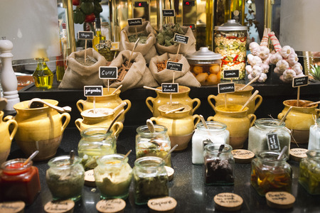 les Grands Buffets restaurant. Narbonne. France. TRADITION WITHOUT LIMITS! の写真素材