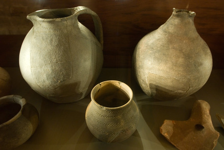 Carolingian pottery. Historical Archive of the City of Barcelona. In the Middle Ages, Barcelona became the Ciutat Comtal (Countâs City) and its political importance increased. It became the seat of the main political institutions in Old Catalonia and thのeditorial素材