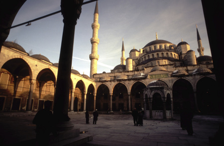 Blue Mosque (Sultan Ahmet Camii), Istanbul, Turkeyのeditorial素材