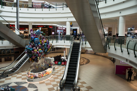 Doha City Center mall in Doha the capital of Qatar in the Arabian Gulf countryのeditorial素材