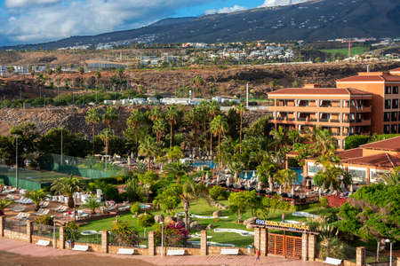 H10 Costa Adeje Palace Tenerife Island, Canary Islands, Spainのeditorial素材