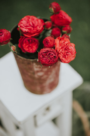 event flowers bouquet for bride, groom and decorの写真素材