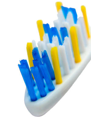 Toothbrush on a white background