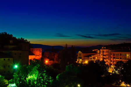 Night scenery の写真素材