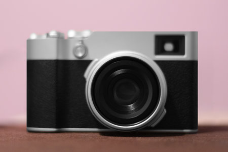 vintage camera, shallow depth of field, close-up photographyの写真素材