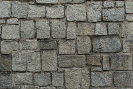 Texture of the granite stone wall for backgroundの写真素材