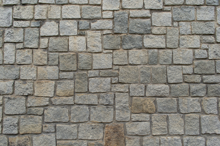Texture of the granite stone wall for backgroundの写真素材