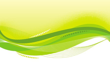Abstract green vector backgroundのイラスト素材