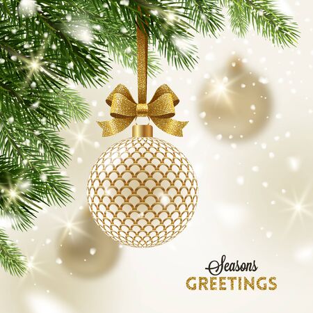 Christmas greeting card design.のイラスト素材