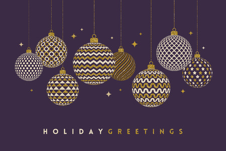 Christmas greeting card design.のイラスト素材