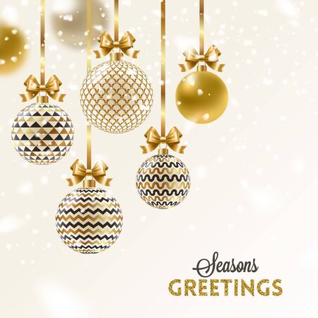 Christmas greeting card design.のイラスト素材
