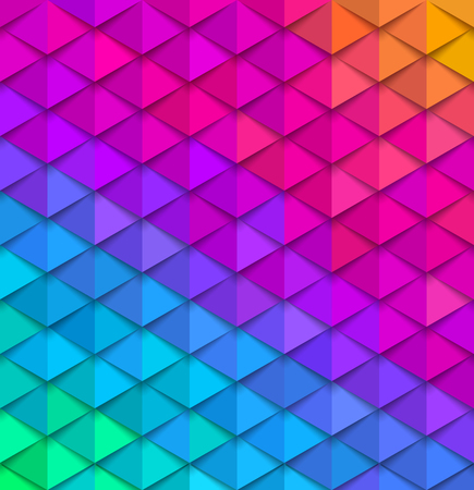 Abstract multicolored background. Paper colorful squama vector illustration.のイラスト素材