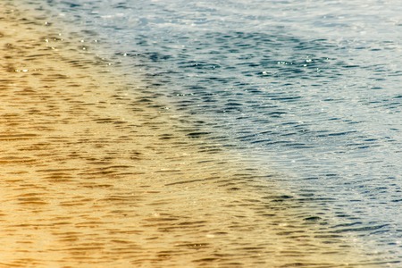 Water bokeh in the river.