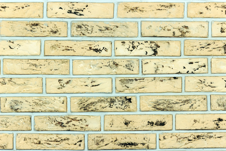 Brick wall design as background textureの写真素材