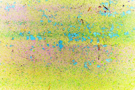 Painted concrete wall. Colorful background for texture.の写真素材