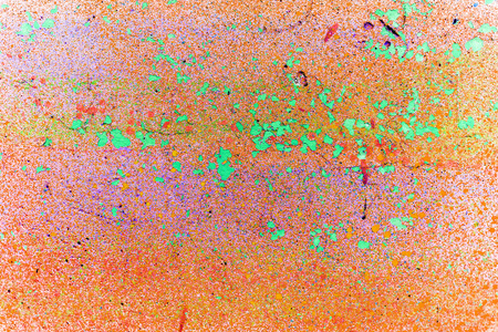 Painted concrete wall. Colorful background for texture.の写真素材