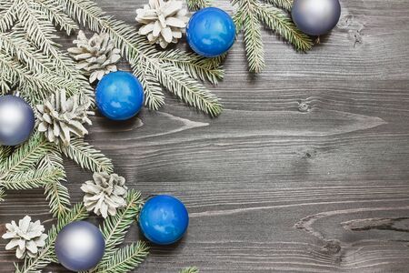 Christmas background for festive decoration and text - Merry Happy New Yearの写真素材
