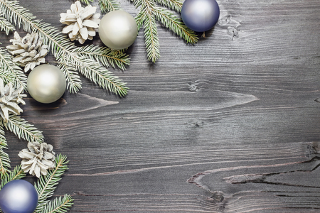 Christmas background for festive decoration and text - Merry Happy New Yearの写真素材