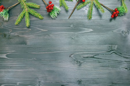 Christmas background for festive decoration and text - Merry Christmas and Happy New Yearの写真素材