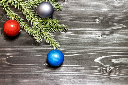 Christmas background for festive decoration and text - Merry Happy New Yearの写真素材